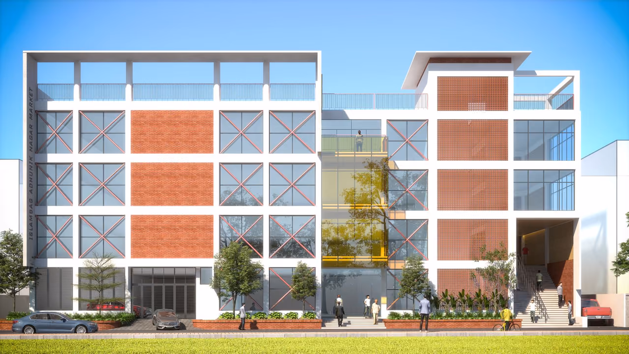 Islambag Adhunik Nagar Market, view 2