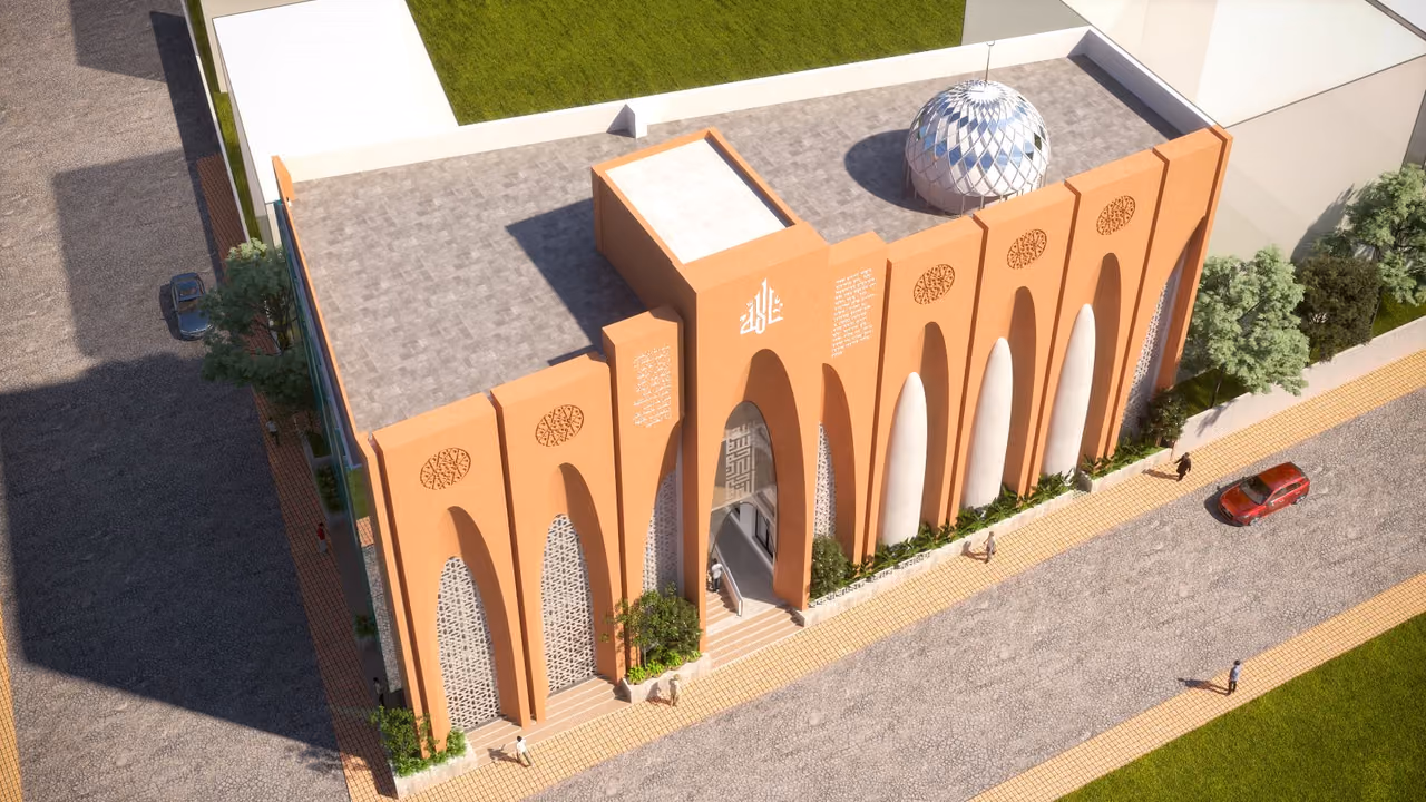 Bakshibazar Jame Masjid, view 5