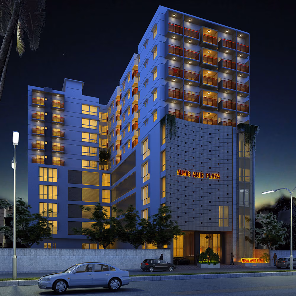Almas Amir Plaza, view 2