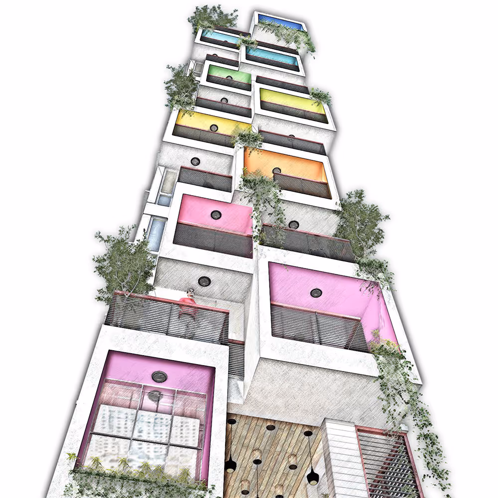 Vitamati Abker Ali Tower, view 9