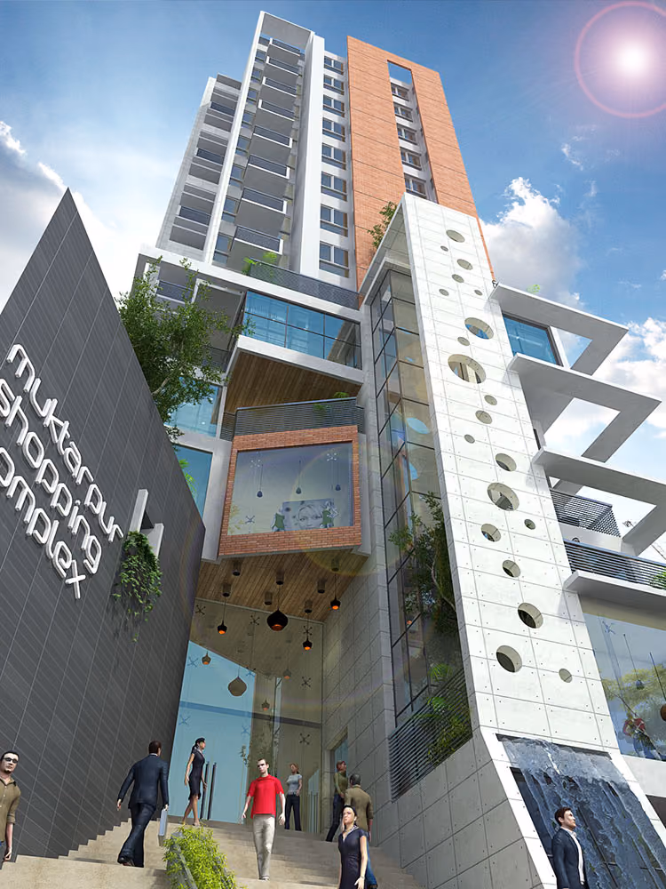 Muktarpur Shopping Complex, view 4