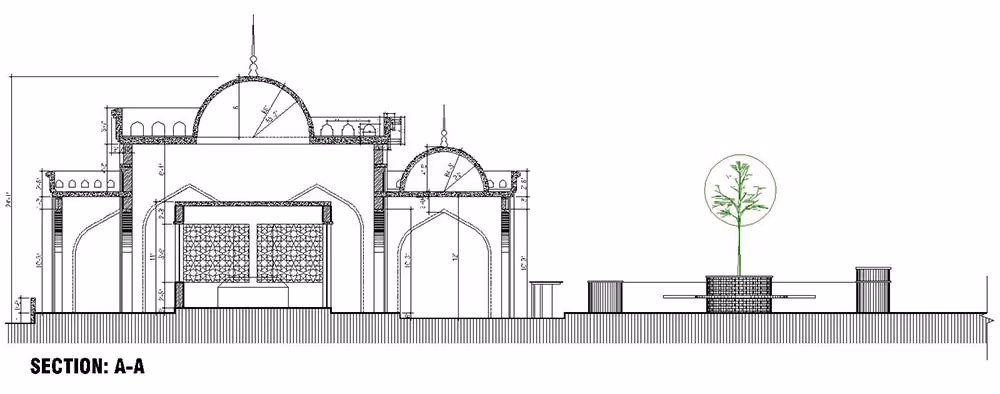 Hazrat Golapsah Mazar, view 6