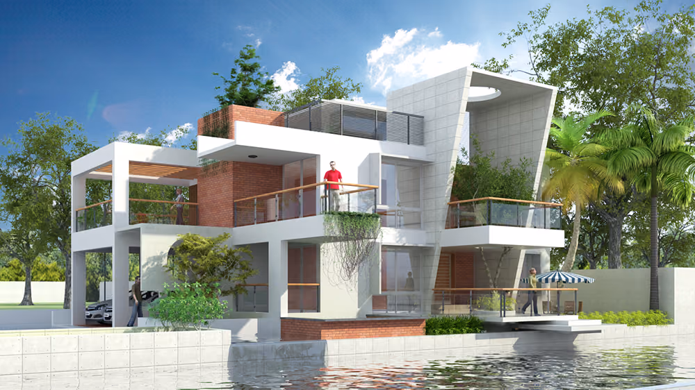 Milon Residence, view 2