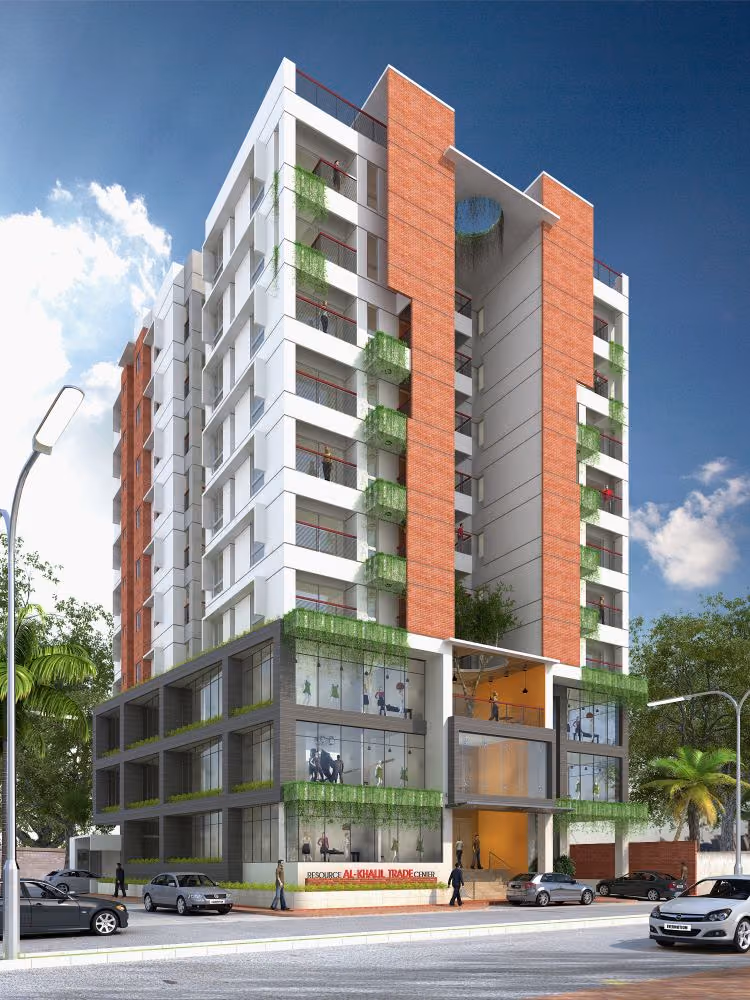 Residential And Commercial Building, view 2