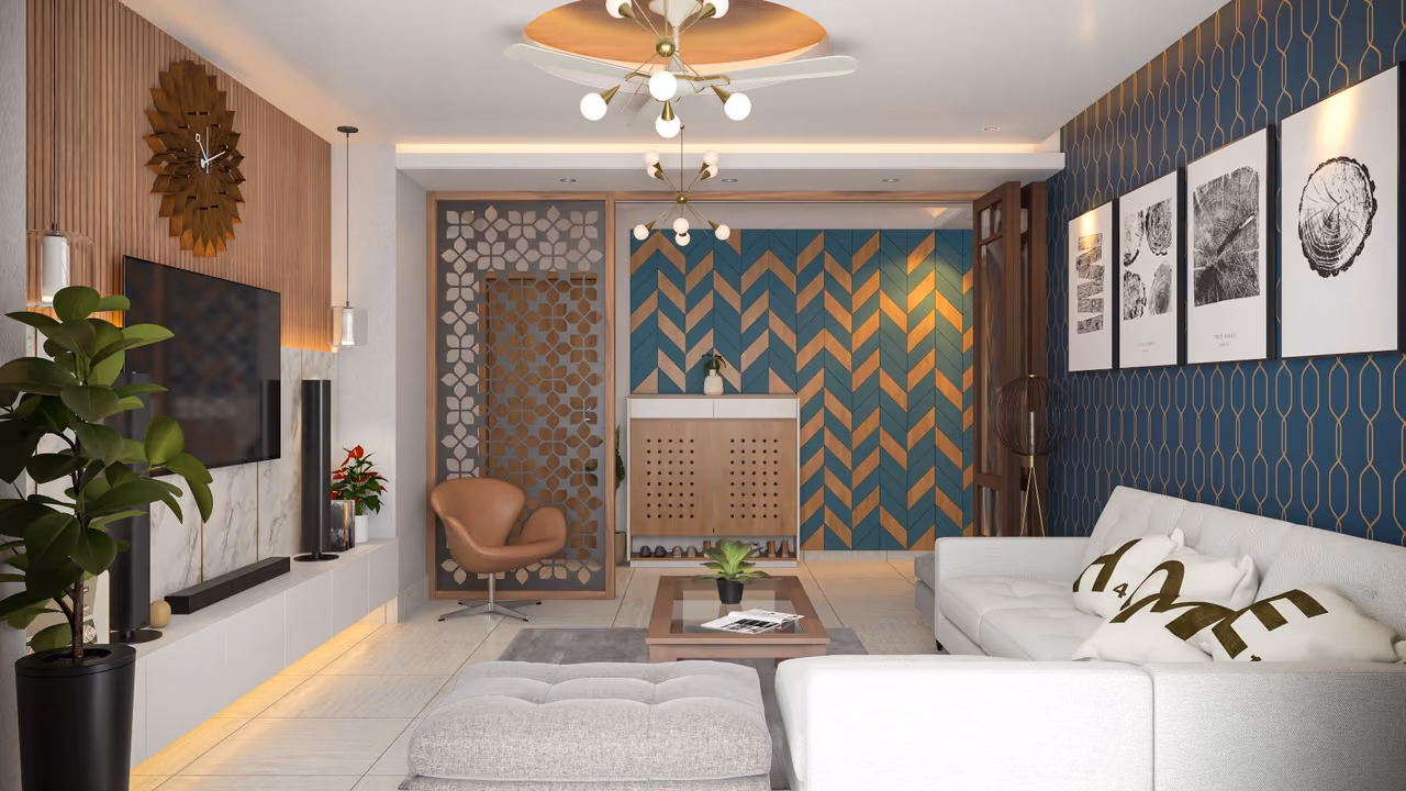 Mr. Pallab Apartment Interior, view 2