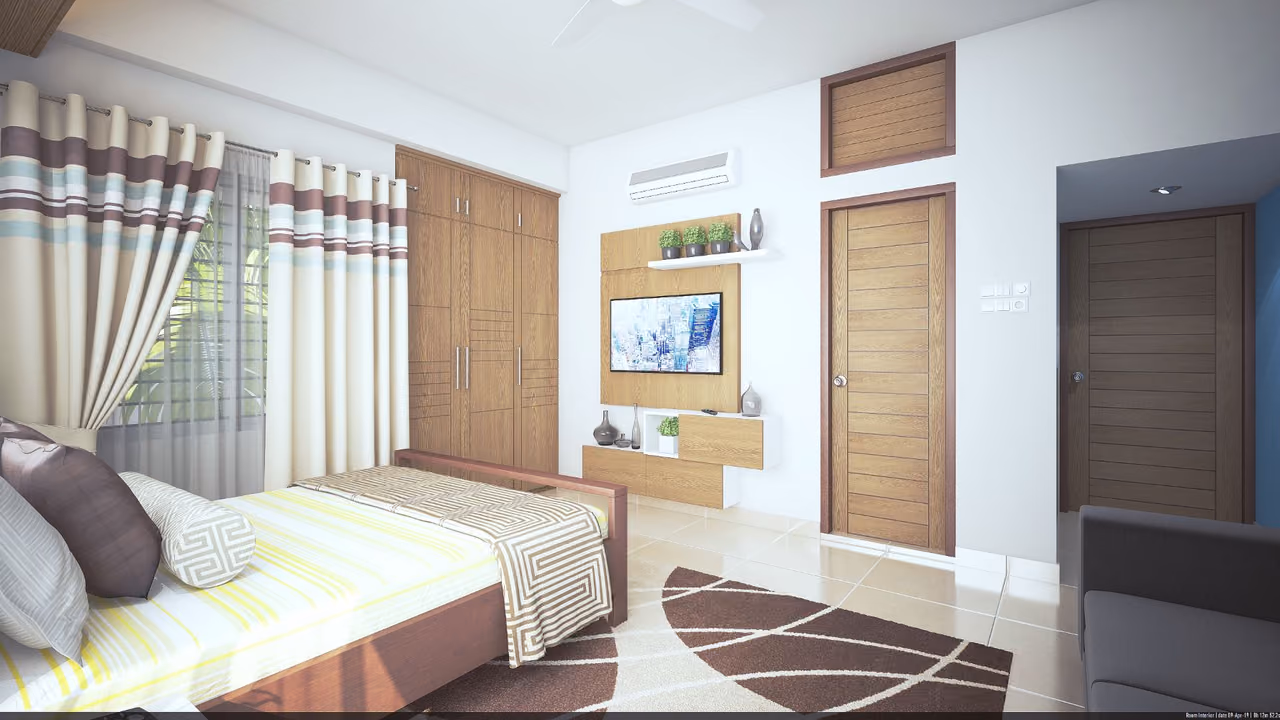 Mr. Gupta Apartment Interior, view 2