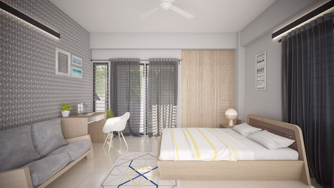 Mr. Gupta Apartment Interior, view 5